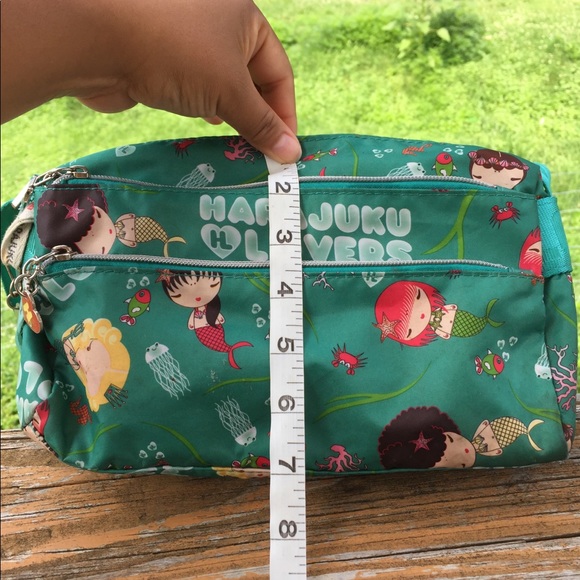 Harajuku Lovers green crossbody bag - Picture 5 of 5